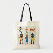 Egyptische symbolen tote bag (Voorkant)