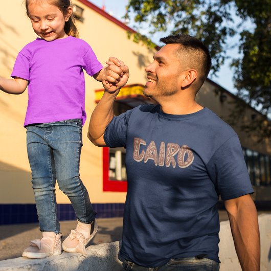 Egyptische symbolen van Hieroglyphics in Caïro Let T-shirt