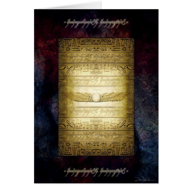 Egyptische tablet (Voorkant)