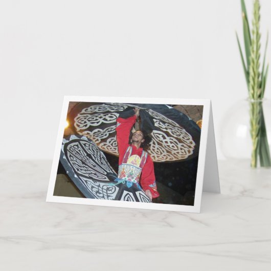 Egyptische Tanoura-danser Kaart (Voorkant)