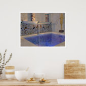 Egyptische tempel 4 poster (Keuken)