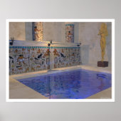 Egyptische tempel 4 poster (Voorkant)