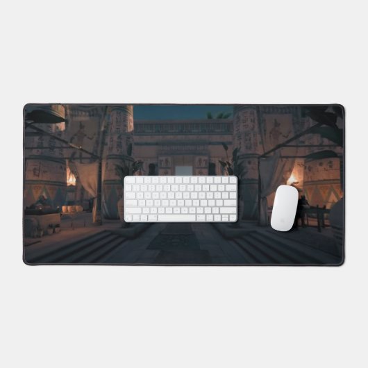 EGYPTISCHE TEMPEL BUREAUMAT (Keyboard & Muis)