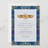 egyptische themafeest kaart (Voorkant)