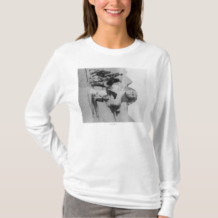 Egyptische toeristen die de Nijl reizen, Sphix T-shirt
