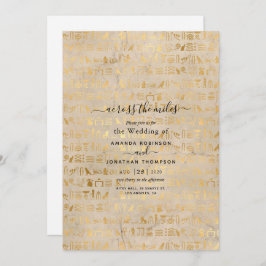 Egyptische uitnodiging