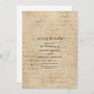 Egyptische uitnodiging