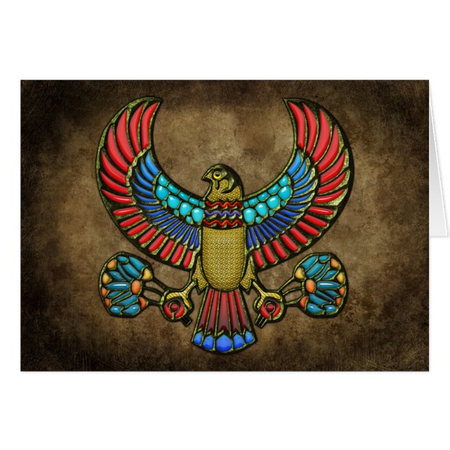 Egyptische valk (Voorkant Horizontaal)