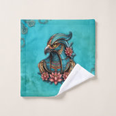 Egyptische valk God. Bad Handdoek (Wasdoekje)