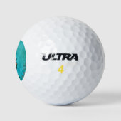 Egyptische valk God. Golfballen (Logo)