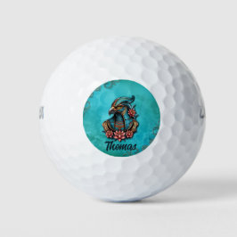 Egyptische valk God. Golfballen
