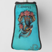 Egyptische valk God. Golfheadcover (Draai 90)
