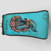 Egyptische valk God. Golfheadcover (Voorkant)