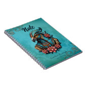 Egyptische valk God. Notitieboek (Rechterzijde)