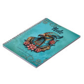 Egyptische valk God. Notitieboek (Linkerzijde)