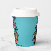 Egyptische valk God. Papieren Bekers (Links)