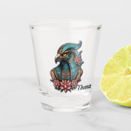 Egyptische valk God. Shot Glas