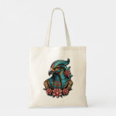 Egyptische valk God. Tote Bag (Achterkant)
