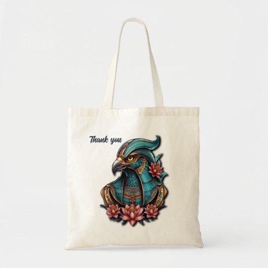 Egyptische valk God. Tote Bag (Voorkant)