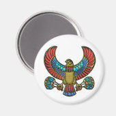 Egyptische valk magneet (Voorkant / Achterkant)