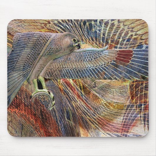 Egyptische valk muismat (Voorkant)