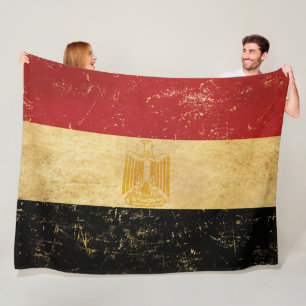 Egyptische Vintage Fleece Deken