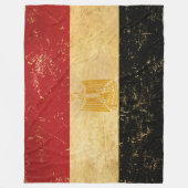 Egyptische Vintage Fleece Deken (Voorkant)