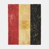 Egyptische Vintage Fleece Deken (Voorkant)