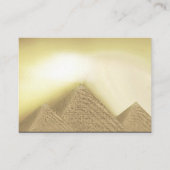Egyptische Visitekaartjes in de pyramide Sunlight (Voorkant)