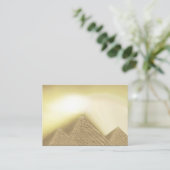 Egyptische Visitekaartjes in de pyramide Sunlight (Staand voorkant)