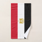 Egyptische vlag bad handdoek (Handdoek)