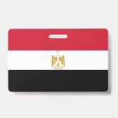 Egyptische vlag badge (Achterkant)