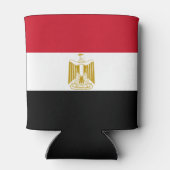 Egyptische vlag blikjeskoeler (Achterkant)