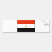 Egyptische vlag bumpersticker (Voorkant)