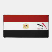 Egyptische vlag bureaumat (Voorkant)