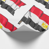 Egyptische vlag cadeaupapier