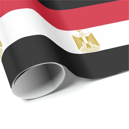 Egyptische vlag cadeaupapier (Rol Hoek)