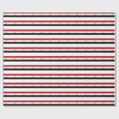 Egyptische vlag cadeaupapier (Vlak)