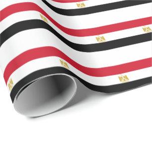 Egyptische vlag cadeaupapier