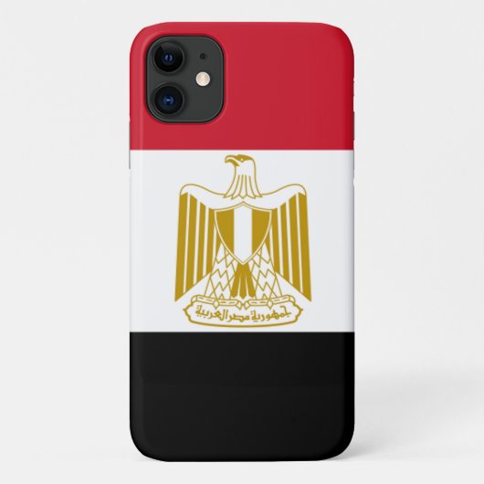 Egyptische vlag Case-Mate iPhone case (Achterkant)