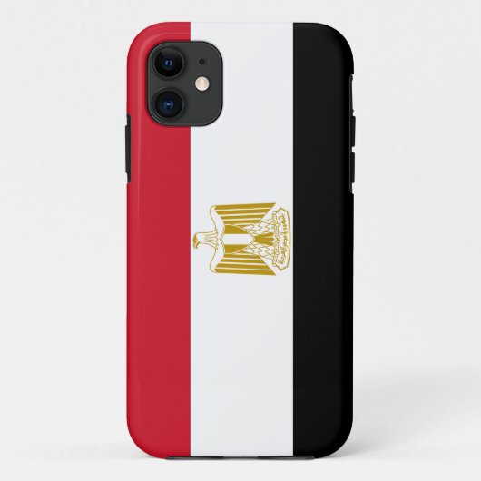 Egyptische vlag Case-Mate iPhone case (Achterkant)