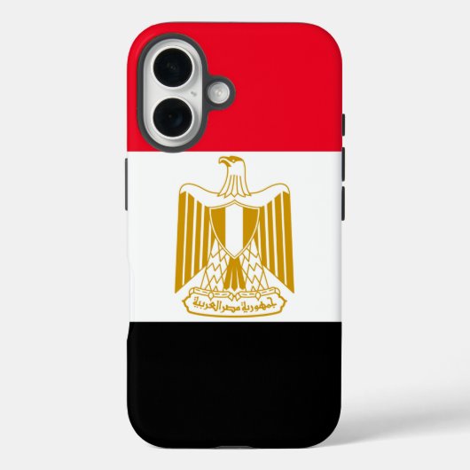 Egyptische vlag Case-Mate iPhone case (Achterkant)