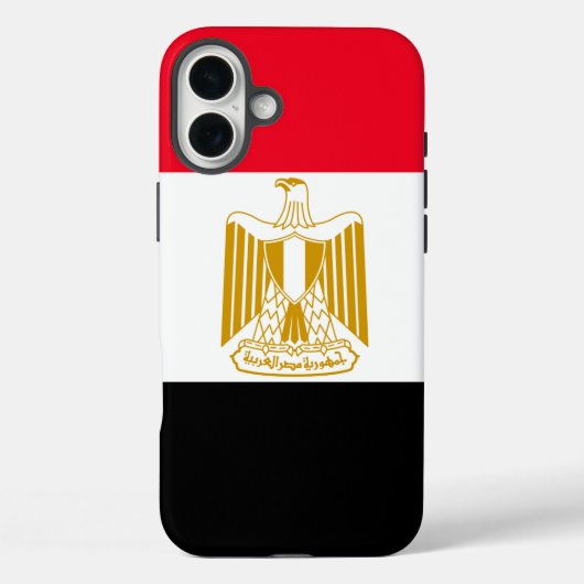 Egyptische vlag Case-Mate iPhone case (Achterkant)