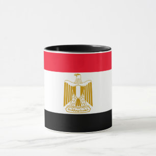 Egyptische vlag combo mok
