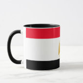 Egyptische vlag combo mok (Links)