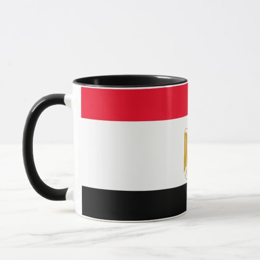 Egyptische vlag combo mok (Links)