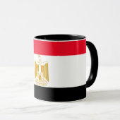 Egyptische vlag combo mok (Voorkant rechts)
