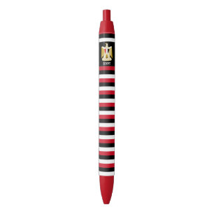 Egyptische vlag: Cute Patriotic Zwarte Inkt Pen