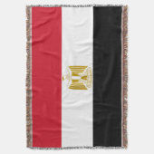 Egyptische vlag deken (Voorkant Verticaal)