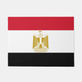 Egyptische vlag deurmat (Voorkant)